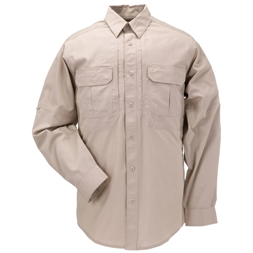 5.11 Tactical Tan Casual Button Down Shirt